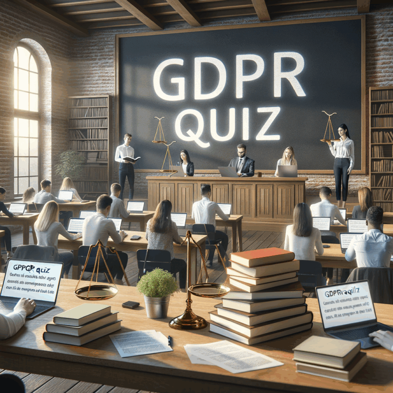 Testez vos connaissances sur le RGPD avec notre quiz interactif ! Grâce à des qu - quiz RGPD, connaissances, test